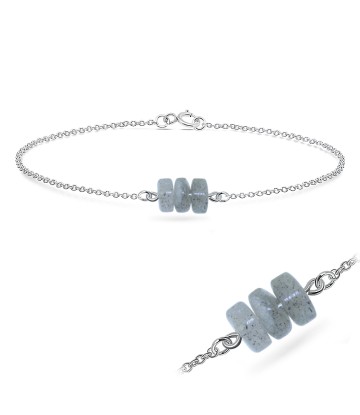 Labradorite Silver Bracelets BRS-423